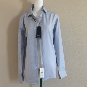 Jones New York Men's Sky Blue Dress Shirt